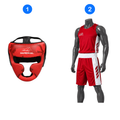 Pack Boxe Complet Imperial – Casque de Protection + Tenue de Combat (Short + Maillot)