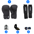 Pakka De Kickboxing Pakka Noir 5x1
