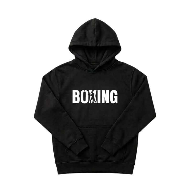 Sweat À Capuche Boxing Noir