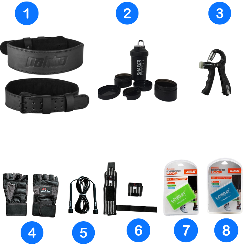 Pack De Musculation Pro 8x1